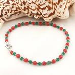 Koraal - Zilver - Armband - handgemaakt