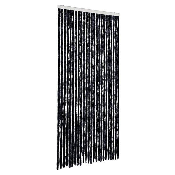 Vliegengordijn 100x230 antraciet - Retourdeal! 40% Korting, Doe-het-zelf en Verbouw, Deuren en Horren, Nieuw, Kunststof, Hordeur