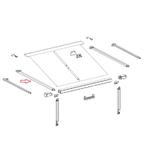 Thule 1200 Rafter Arm Links 2,30m, Caravans en Kamperen, Nieuw