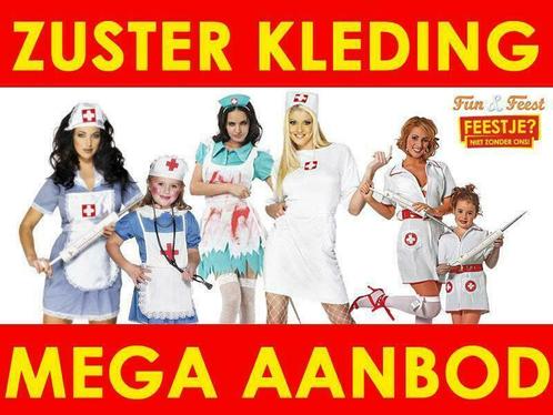 Zuster pakje - Mega aanbod zuster kleding & kostuums, Kleding | Dames, Carnavalskleding en Feestkleding, Kleding, Nieuw, Ophalen of Verzenden