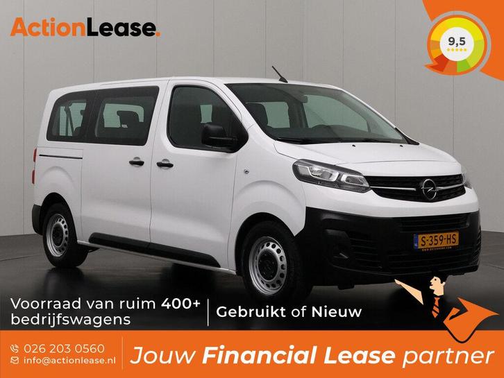 Opel Vivaro Combi  2021 €284 per maand, Auto's, Bestelauto's, Dealer onderhouden, Te koop, Zwart, Handgeschakeld, Financial lease