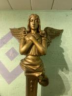 sculptuur, Grote Engel met gespreide vleugels - 107 cm -