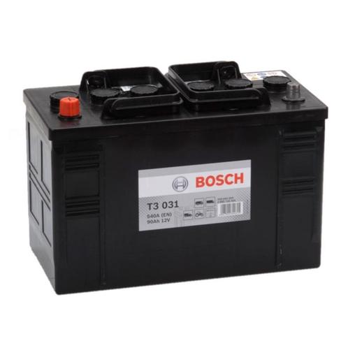Bosch Startaccu 12 volt 90 ah T3 031 Black truckline, Watersport en Boten, Accessoires en Onderhoud, Nieuw, Ophalen of Verzenden