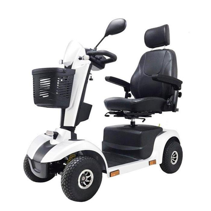 Scootmobiel Kolja Elite 4-wiel, wit, Diversen, Brommobielen en Scootmobielen, Ophalen of Verzenden