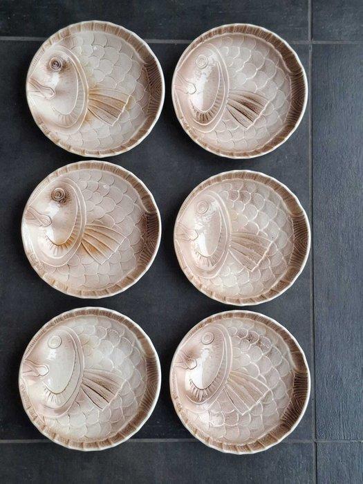 Sarreguemines - Eetservies voor 6 (6) - Aardewerk, Antiek en Kunst, Antiek | Meubels | Tafels