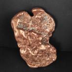 Koper nugget - Hoogte: 2 cm - Breedte: 7 cm- 730 g - (1)