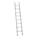 Gebruikte enkel rechte ladder 8 treden, Doe-het-zelf en Verbouw, Ladders en Trappen, Ophalen of Verzenden, Nieuw