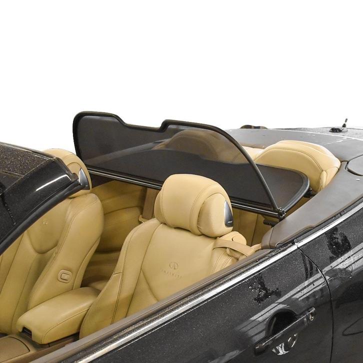Infiniti G37/Q60 (2009-2016) Cabrio windscherm Zwart, Auto diversen, Overige Auto diversen, Ophalen of Verzenden