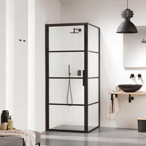 Douchecabine Sealskin SOHO Deur met Vaste wand 8mm, Doe-het-zelf en Verbouw, Sanitair, Douche, Nieuw, Ophalen of Verzenden