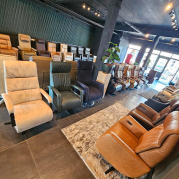 OUTLET prijzen relax stoelen relax fauteuils en sta op stoel beschikbaar voor biedingen