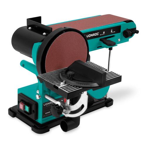 Band- en schijfschuurmachine 350W | Incl. schuurpapier, Doe-het-zelf en Verbouw, Gereedschap | Schuurmachines, Nieuw, Verzenden