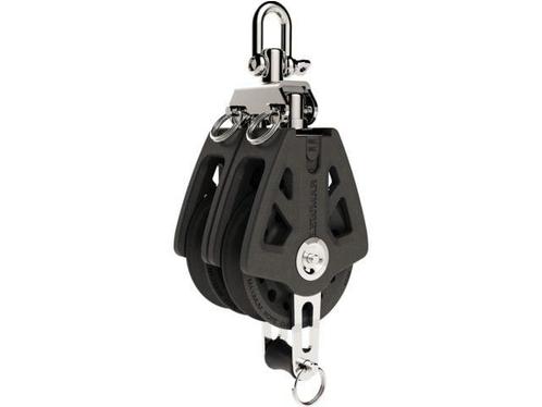 Lewmar Synchro 60 dubbelschijfsblok met hondsvot, Watersport en Boten, Accessoires en Onderhoud, Ophalen of Verzenden