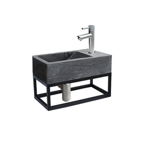 Sani Royal Fontein Frame Mat Zwart Natuursteen, Tuin en Terras, Waterpartijen en Fonteinen