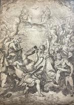 Cornelis Cort (1533-1578) - La Glori - The Adoration of the