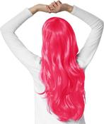 2dekans | dressforfun - Pruik lang haar lokken pink -, Ophalen of Verzenden, Zo goed als nieuw