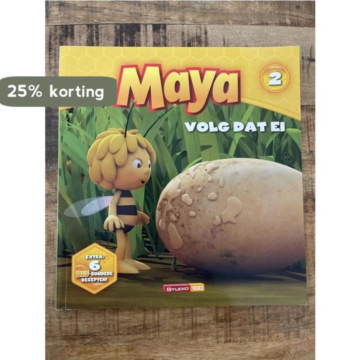Maya de Bij deel 2  volg dat ei 5414233180272 Studio 100, Boeken, Literatuur, Gelezen, Verzenden