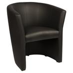 Stoel | PRAG | Kunstleer/Hout | Black | Indoor |, Verzenden, Nieuw in verpakking