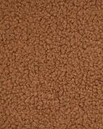 Stevige Teddy Bouclé Polyester Camel, Hobby en Vrije tijd, Stoffen en Lappen, Nieuw, Beige