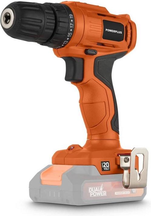 Powerplus accu schroefboormachine POWDPO1000 - 20 V, Doe-het-zelf en Verbouw, Gereedschap | Boormachines, Zo goed als nieuw, Ophalen of Verzenden