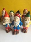 Snow White & The Seven Dwarfs - 7 Disney rubber figurines