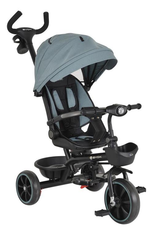 Byox Summer Blue Driewieler 110980, Kinderen en Baby's, Speelgoed | Buiten | Voertuigen en Loopfietsen, Nieuw, Verzenden