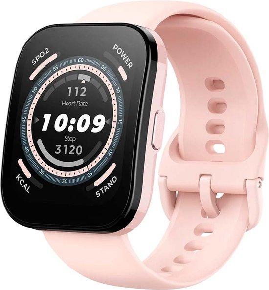 Amazfit bip 5 smartwatch 38 mm roze, Sport en Fitness, Overige Sport en Fitness, Verzenden