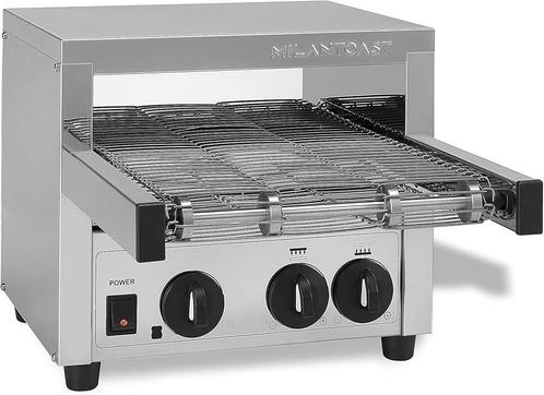 Milantoast toaster | transportband broodrooster | RVS |, Zakelijke goederen, Horeca | Keukenapparatuur, Nieuw in verpakking, Ovens, Magnetrons en Steamers