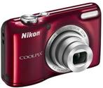 Nikon Coolpix L27 Digitale Compact Camera - Rood, Verzenden, Zo goed als nieuw