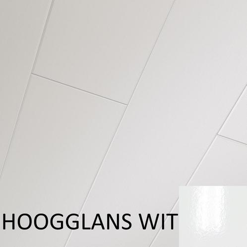 Plafondpanelen MDF Sanimex Hoogglans Wit 260 cm x 28,5 cm x, Doe-het-zelf en Verbouw, Sanitair, Overige typen, Nieuw, Ophalen of Verzenden