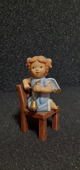 Goebel - Beeldje - Duo prachtige Kerstengeltjes van Goebel., Antiek en Kunst, Curiosa en Brocante