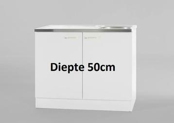 Voorraad: keuken | wit | antraciet | kitchenette | 50cm beschikbaar voor biedingen