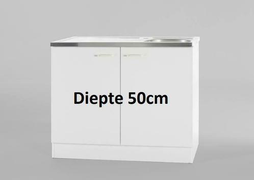 Voorraad: keuken | wit | antraciet | kitchenette | 50cm, Huis en Inrichting, Keuken | Keukenelementen, 50 tot 75 cm, Wit, Crème