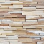 Houtstrips 3D Teakhout Rea 50x18cm, Ophalen of Verzenden, Nieuw