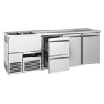 GGM Gastro | Biertoonbank PREMIUM - 2500x700mm - 2 deuren |, Verzenden, Nieuw in verpakking, Hotelinrichting