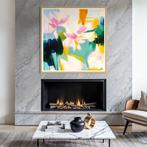 Sam Burnet (1969) - Ode à lamour Huile sur toile