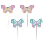 PME Taartprikkers Vlinders 24st., Hobby en Vrije tijd, Taarten en Cupcakes maken, Verzenden, Nieuw