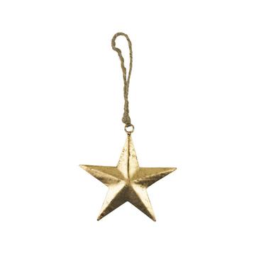 ster hanger goud touw 12cm* beschikbaar voor biedingen