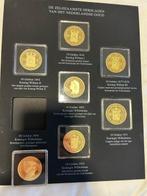 Nederland. Medal Lot van 7 stuks 10 Gulden Naslag (Zonder