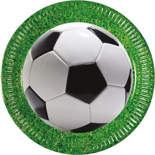 Borden Voetbal 23cm 8st, Hobby en Vrije tijd, Feestartikelen, Nieuw, Verzenden