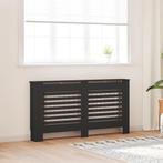 vidaXL Radiatorombouw 152x19x81,5 cm MDF zwart, Doe-het-zelf en Verbouw, Verwarming en Radiatoren, Verzenden, Nieuw