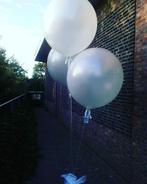 Grote helium Ballon-Transparant met hartjes, met pasta, Nieuw