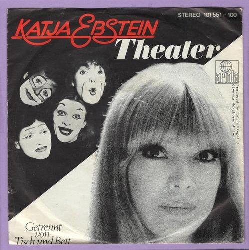 Katja Ebstein – Theater / Getrennt Von Tisch Und Bett (..., Cd's en Dvd's, Vinyl Singles, Verzenden