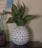 RESIN VAAS TIBET CM Ø27X27, Huis en Inrichting, Ophalen of Verzenden, Nieuw