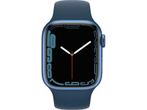 Apple Watch Series 7 - 41 mm - 4G - GPS - Blauw, Verzenden, Zo goed als nieuw