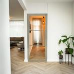 Stalen Binnendeur - Kiezelgrijs - 3 Vlaks - Helder glas, Minder dan 80 cm, Binnendeur, Nieuw, Metaal