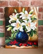 Nadia Levicka (XX-XXI) - White lilies and berries