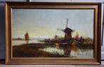 M. de Jongere (1912 - 1977) - Molens aan het water