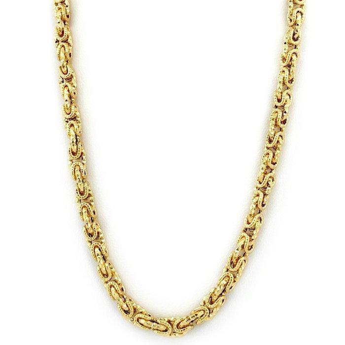 Handmade - Halsketting - Bizantina satinata - 12.3 g - 18, Sieraden, Tassen en Uiterlijk, Kettingen