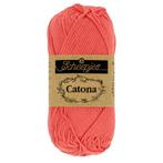 Scheepjes Catona - 10g - 252 Watermelon, Hobby en Vrije tijd, Ophalen of Verzenden, Nieuw, Breien of Haken, Wol of Garen