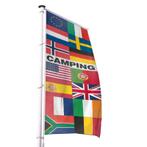 CAMPING baniervlag-100 x 300 cm, Nieuw